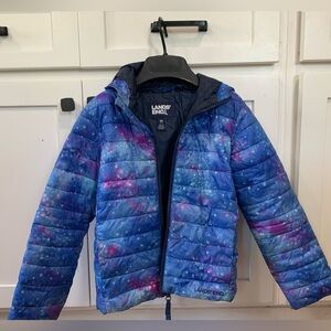 Lands End Kids ThermoPlume Packable Hooded Jacket
